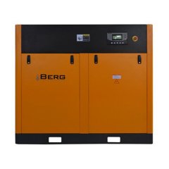 Промышленный винтовой компрессор BERG ВК-37/7 бар с прямым приводом